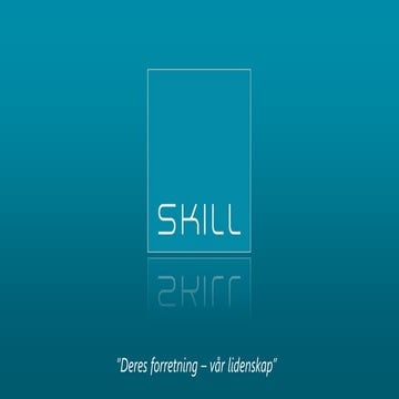 Social - Andreas Grasmo Johansen - Skill AS
