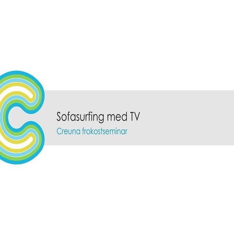 Design for store skjermer og smart-TV