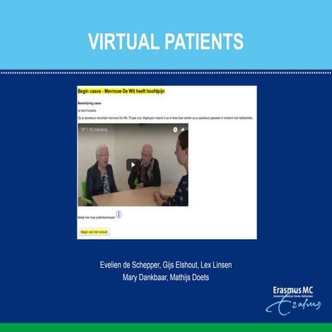 Blend with Care - Virtual Patients
