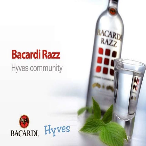 Bacardi Razz gadget proposal | PPTX