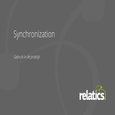 Andries Penning - Synchronization