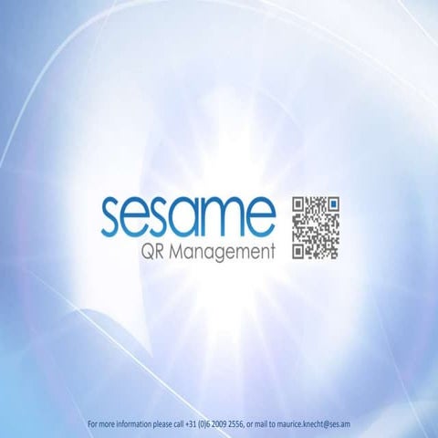 Presentatie Application Of Qr Codes