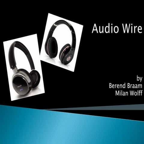 Presentatie audio wire
