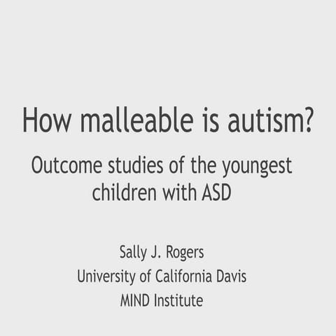Presentatie autisme escap 2015m4 madrid how_malleable_is_autism_escap_post