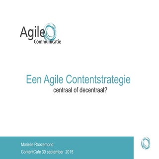 Marielle Roozemond Agile Content Co...