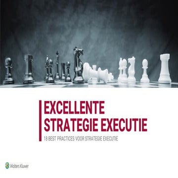 Presentatie Excellente Strategie Executie 