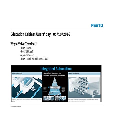 Presentatie Festo