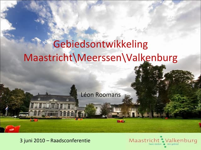 Presentatie gomv 3 juni 2010 raadsconferentie
