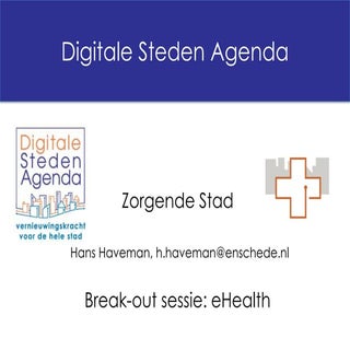 Hans Haveman gemeente Enschede