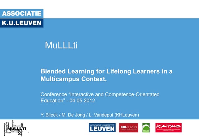 MuLLLti_International Conference Interactive and Competence-Orientated Education