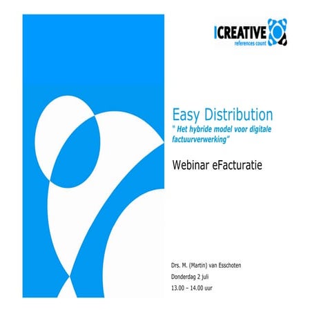 eFacturatie Presentatie I Creative Webinar 2 Juli 2009