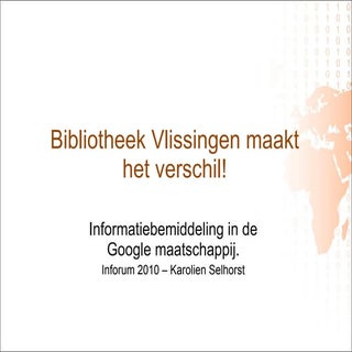 Presentatie inforum2010