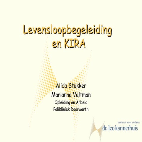 Autisme bij vrouwen door Annelies Spek (2-3-2013)