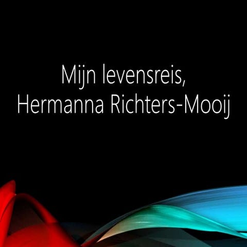 Presentatie levensreis hermanna | PPTX