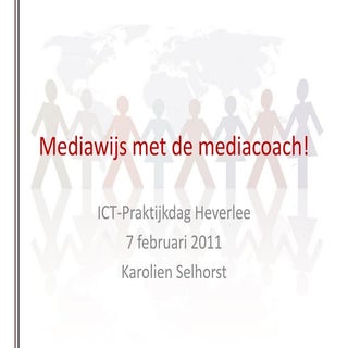 Mediawijs met de mediacoach!