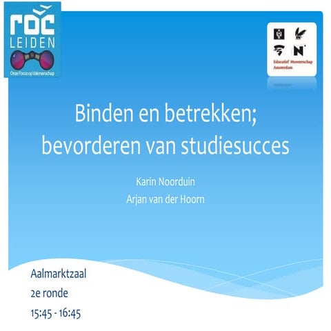 oFoV en Studieloopbaanbegeleiding