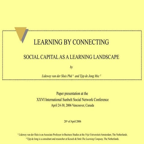 Sunbelt presentatie 2006