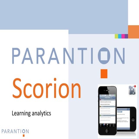 Scorion portfolio, een overzicht 2012 | PDF