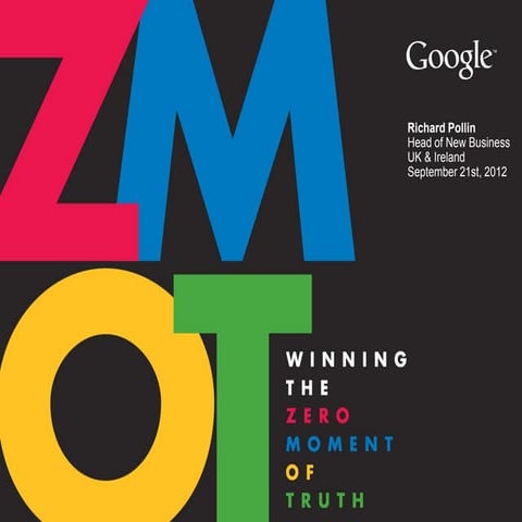 Google ZMOT presentation
