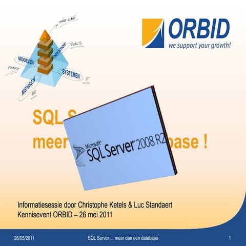 IT- Presentatie Sql Server 2011 05