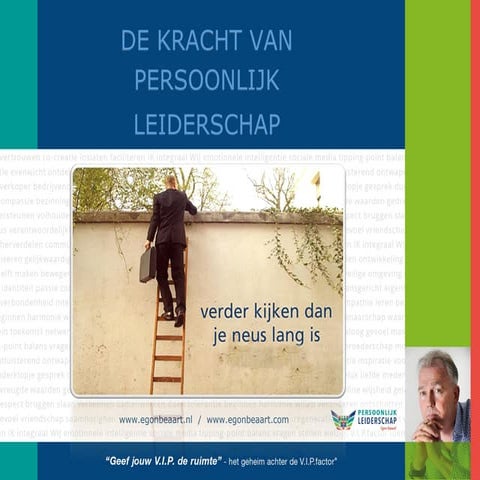 'Verder kijken dan je neus lang is' door Egon Beaart | PPT