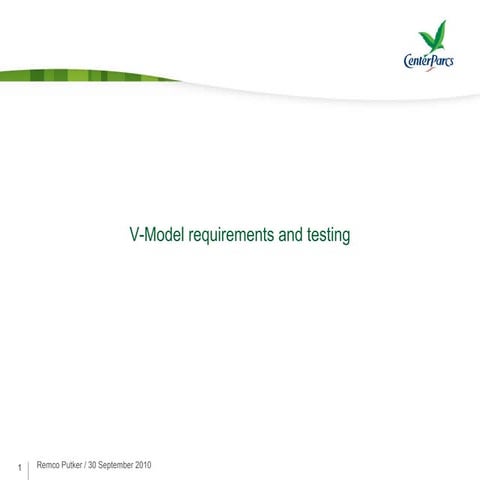 Presentation V Model