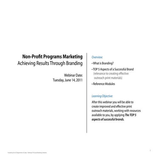 Pathways presentation