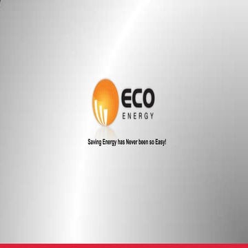 ECO Energy - Average Energy Consumption