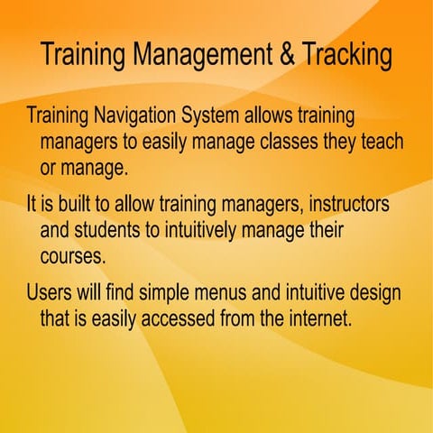 Training Management Software