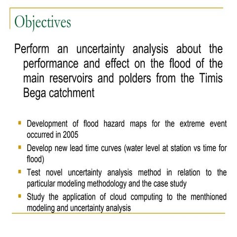 Flood Mapping using GIS | PPTX