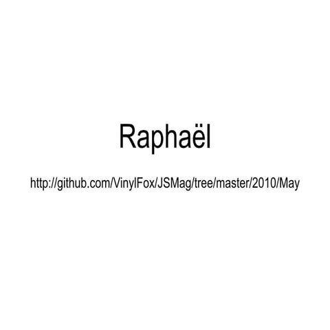 Bmore On Rails - Raphael Paths Intro
