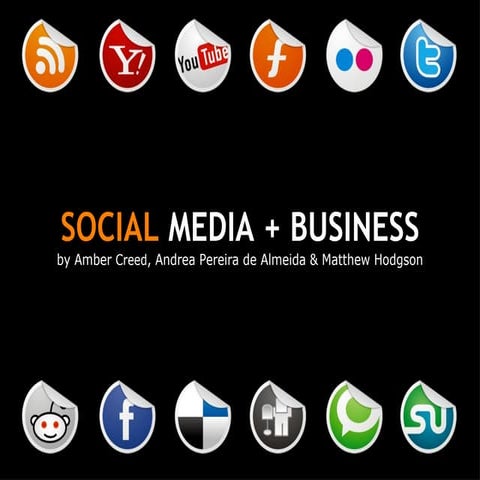 SOCIAL MEDIA + BUSINESS