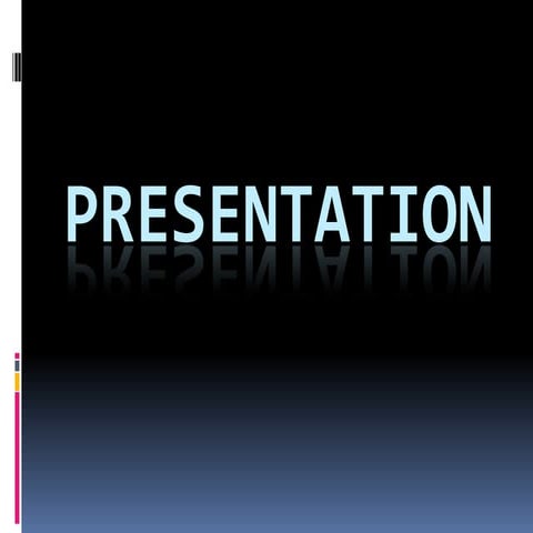 Presentation-การนำเสนอ | ODP