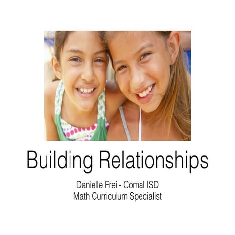 Building Releationships