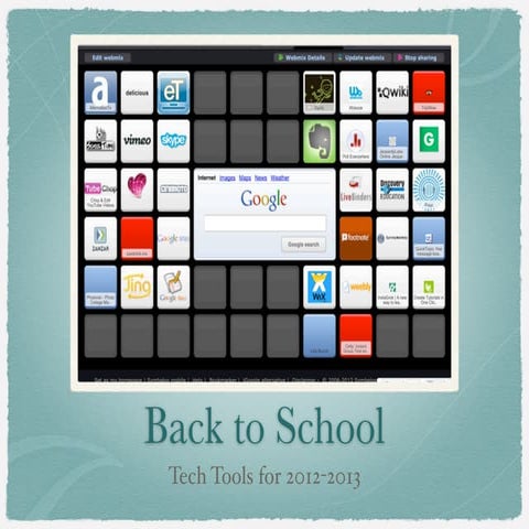Back To School: Tech Tools for 2012-2013