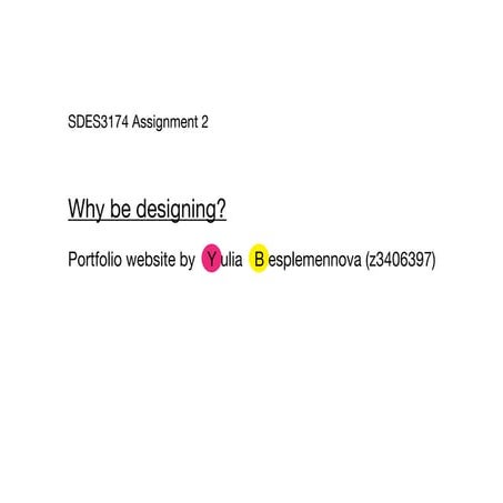 Web design idea presentation