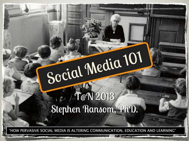 Social Media 101