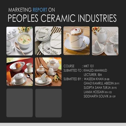People's Ceramic Industries Final Presentation