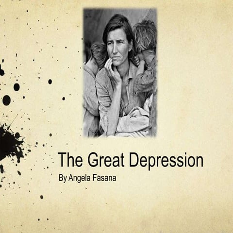 the great depression