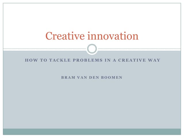 Innovation workshop