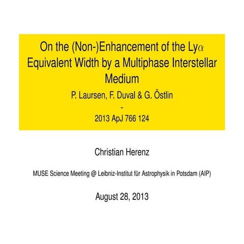 On the (Non-)Enhancment of the Lyα Equivalent Width by a Multiphase Interstellar Medium