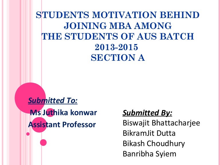 Intrinsic And Extrinsic Motivation