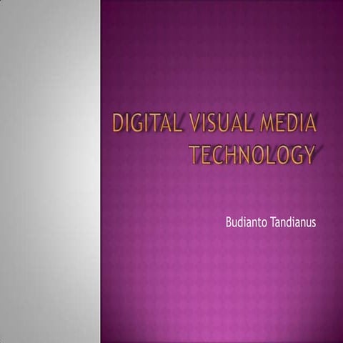 Visual Digital Media Technology