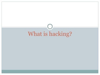 Basic Introduction to hacking