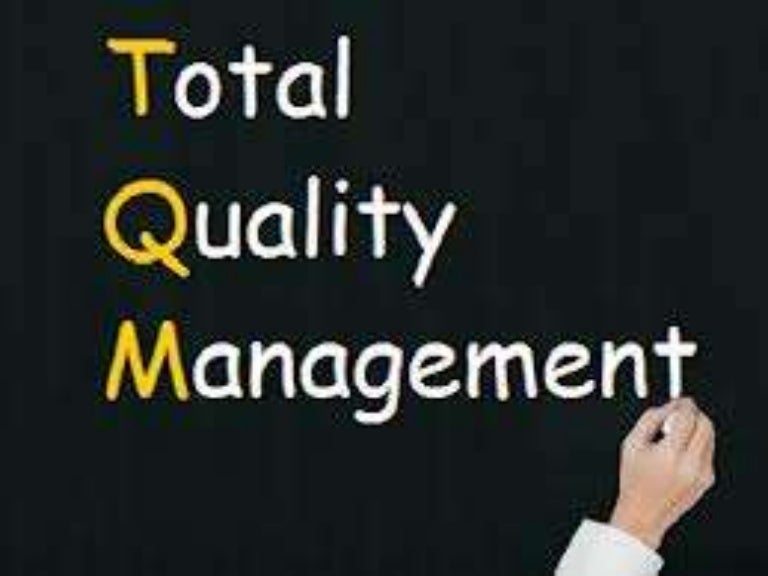 Total Quality Management Tools