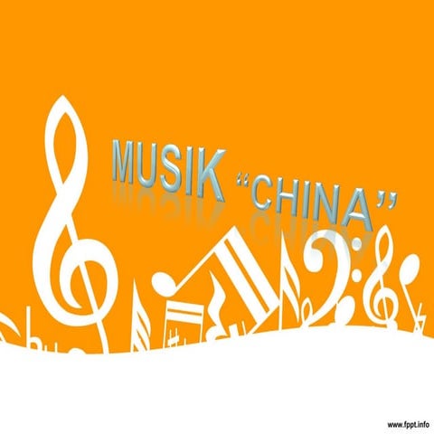 Presentasi Musik Cina