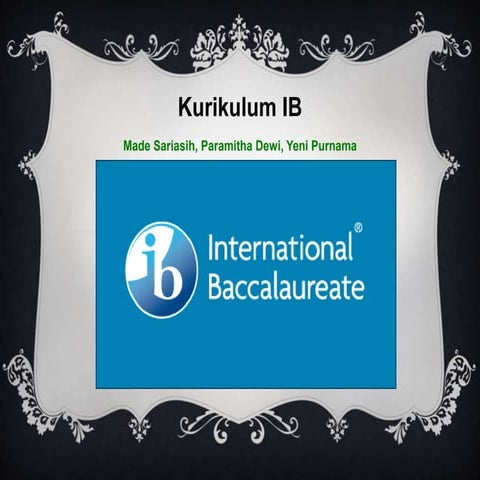 IB Curriculum 