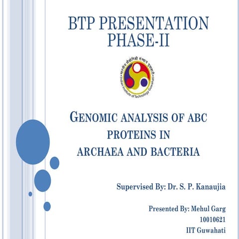 ABC Proteins Statistical Analysis