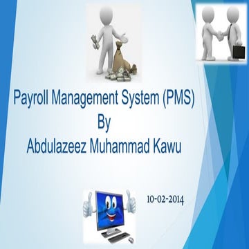 Presentation on a Payroll System