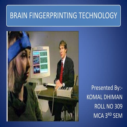 Brain Fingerprinting Technology